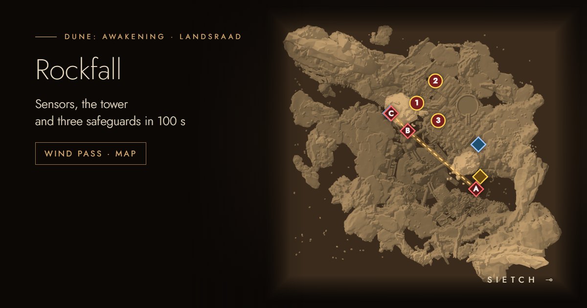 Rockfall: sensors, the tower and three safeguards in 100 seconds at Wind Pass