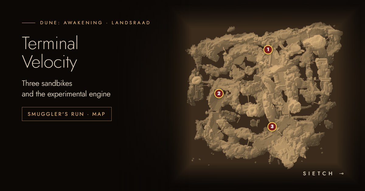 Terminal Velocity: the three wrecked sandbikes and the experimental engine