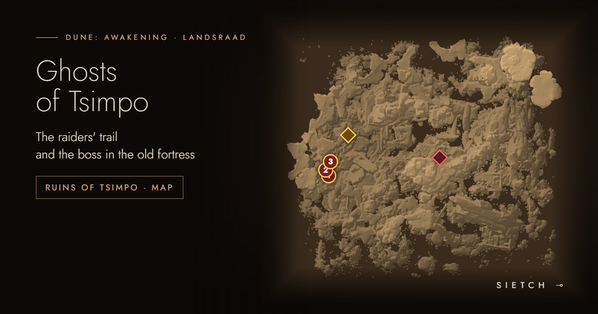 Ghosts of Tsimpo: the raiders' trail, the cistern and the Ghost of Tsimpo in the fortress